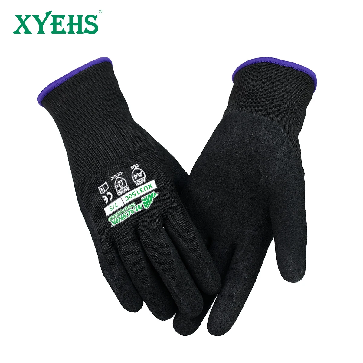 XYEHS Level C Cut Resistant Gloves 13G HPPE Fiberglass Liner PU Dipped Coated Non-slip Wear-resistant Safety Work Gloves
XYEHS Level C Cut Resistant Gloves 13G HPPE Fiberglass Liner PU Dipped Coated Non-slip Wear-resistant Safety Work Gloves