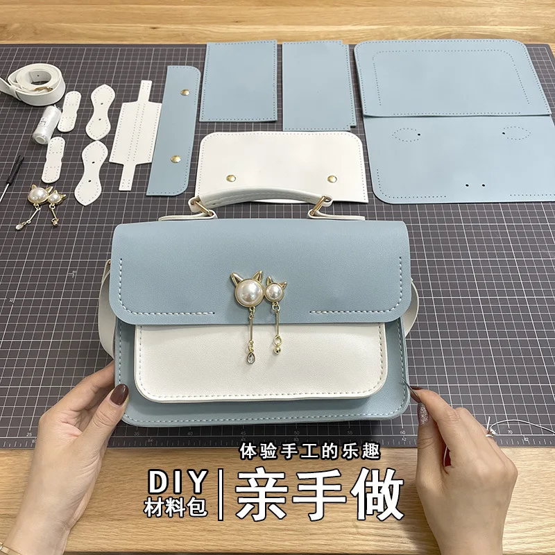 Женская сумка ручной работы diy, Новинка, модная самодельная сумка-мессенджер ручной работы для девушки
Женская сумка ручной работы diy, Новинка, модная самодельная сумка-мессенджер ручной работы для девушки