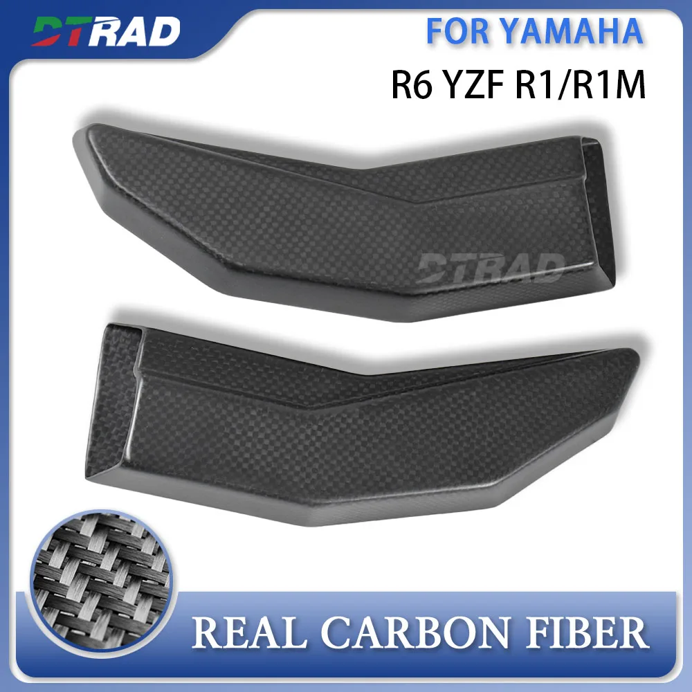 For Yamaha R6 YZF R1/R1M YZF-R1 Carbon Fiber Front Brake Caliper Cooler Radiator Cover Motorcycle Air Cooling Ducts Accessories
For Yamaha R6 YZF R1/R1M YZF-R1 Carbon Fiber Front Brake Caliper Cooler Radiator Cover Motorcycle Air Cooling Ducts Accessories