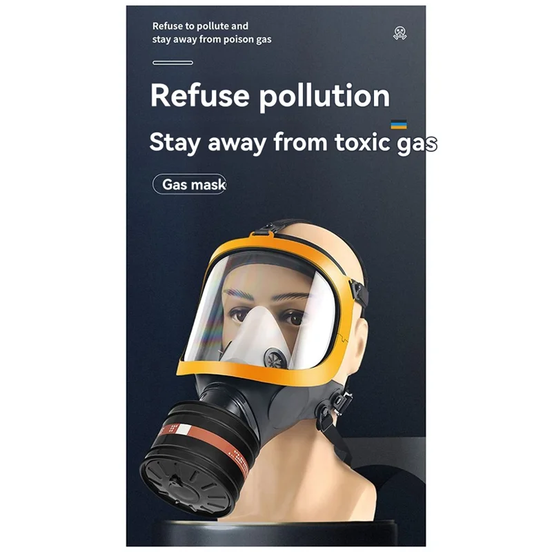 ABBO-Gas Mask Полнолицевая маска Химическое радиоактивное загрязнение Химическое биологическое самовсасывающее средство
ABBO-Gas Mask Полнолицевая маска Химическое радиоактивное загрязнение Химическое биологическое самовсасывающее средство