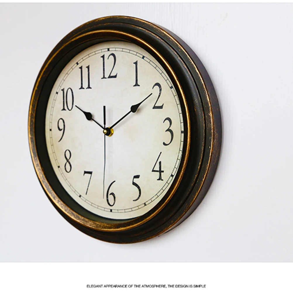 1pc Retro Wall Hanging Clock 12.5 Inch Silent Clock Living Room Clock for Household Decoration(A Style, without )
1pc Retro Wall Hanging Clock 12.5 Inch Silent Clock Living Room Clock for Household Decoration(A Style, without )