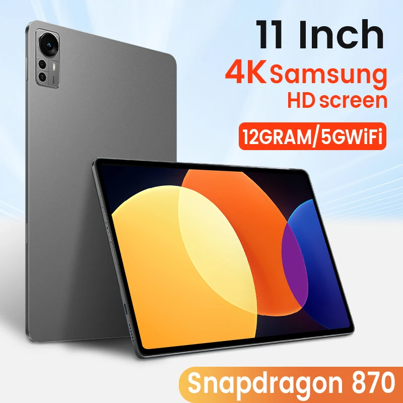 New Global Version Pad 6 Pro Android 12.0 Snapdragon 870 Tablet PC 512GB 10000mAh 5G Dual SIM Card or WIFI Google Play Mi Tab
New Global Version Pad 6 Pro Android 12.0 Snapdragon 870 Tablet PC 512GB 10000mAh 5G Dual SIM Card or WIFI Google Play Mi Tab