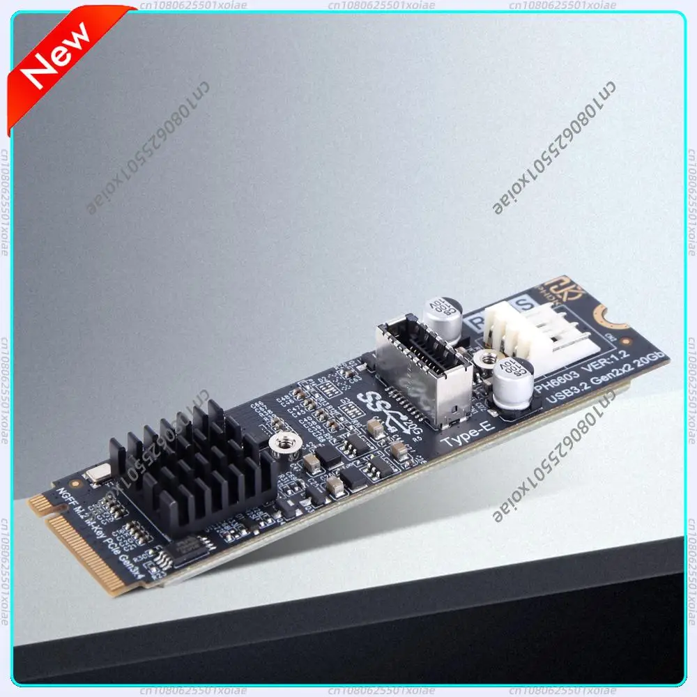 M.2 To TYPE-E Adapter 20Gbps High Speed M2 M Key PCIe To USB3.2 Front Panel Expansion Card ASM3242 Chipset for Desktop
M.2 To TYPE-E Adapter 20Gbps High Speed M2 M Key PCIe To USB3.2 Front Panel Expansion Card ASM3242 Chipset for Desktop