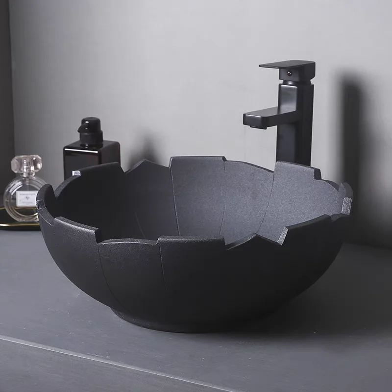 Ceramic container sink bathroom art basin bowl balcony circular base washbasin YX560TB
Ceramic container sink bathroom art basin bowl balcony circular base washbasin YX560TB