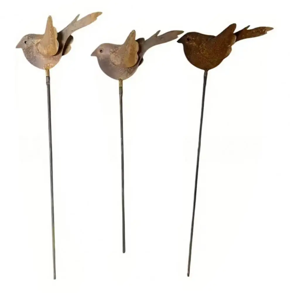 3PCS Rusty Metal Bird Ground Stake,Animals Easy Insert Garden Stake for Outdoor Yard Decor, Gifts for Friends
3PCS Rusty Metal Bird Ground Stake,Animals Easy Insert Garden Stake for Outdoor Yard Decor, Gifts for Friends