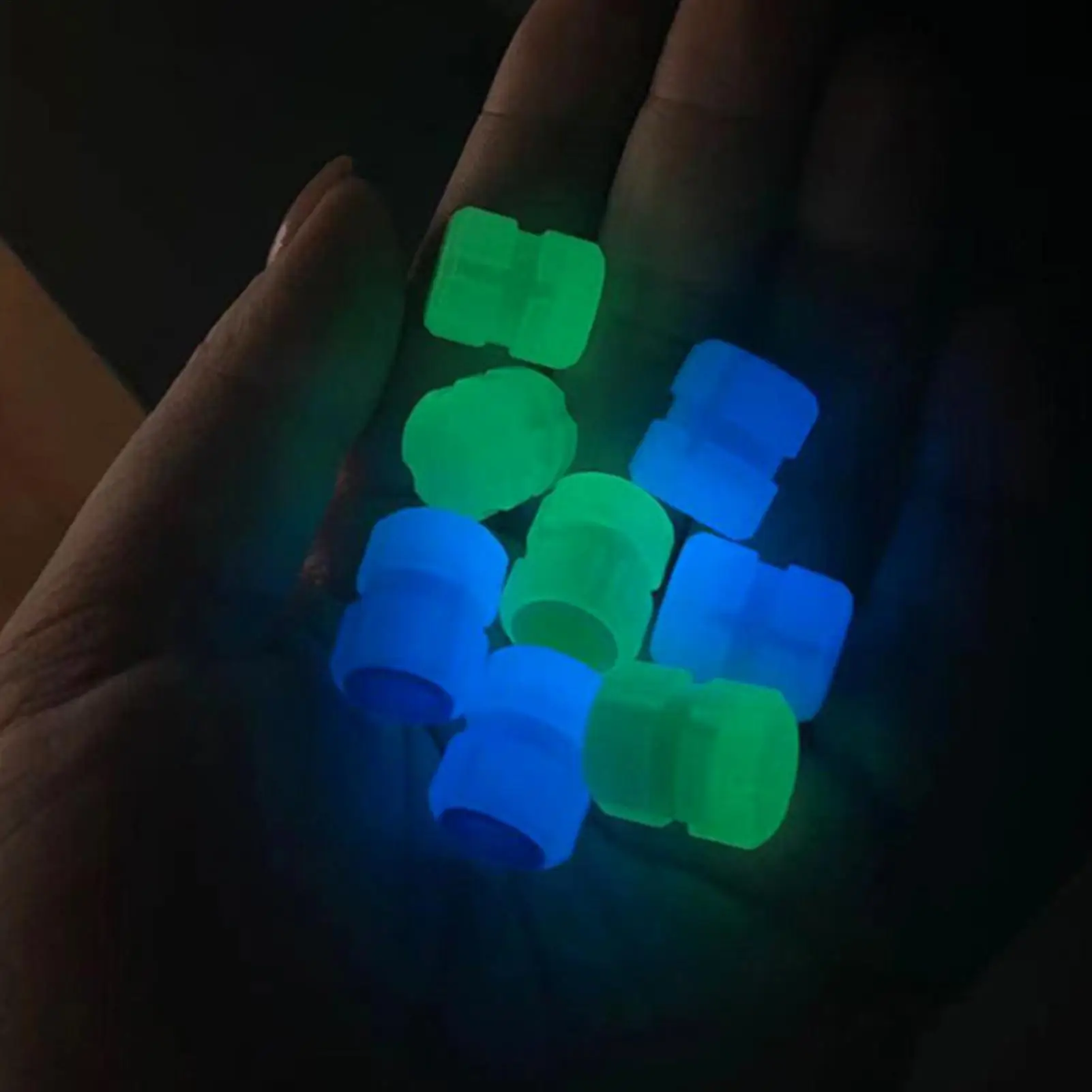 4PCS Luminous Tire Valve Caps Fluorescent Night Glowing Decor Motorcycle Bike Wheel Nozzle Dustproof Tyre Valve Stem Cap
4PCS Luminous Tire Valve Caps Fluorescent Night Glowing Decor Motorcycle Bike Wheel Nozzle Dustproof Tyre Valve Stem Cap