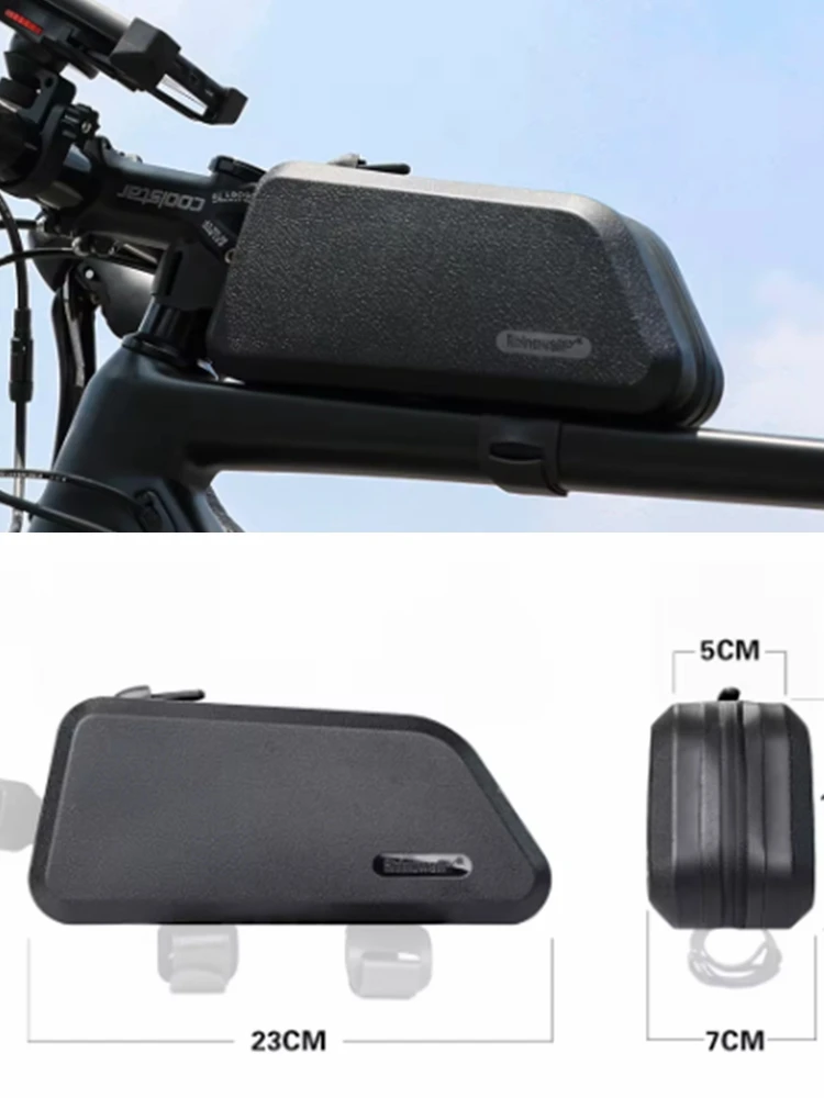1.5L Waterproof Top Tube Bicycle Bag Hard Shell Bike Bag Stable Cycling Frame Bag Bike Accessories for Road bike
1.5L Waterproof Top Tube Bicycle Bag Hard Shell Bike Bag Stable Cycling Frame Bag Bike Accessories for Road bike