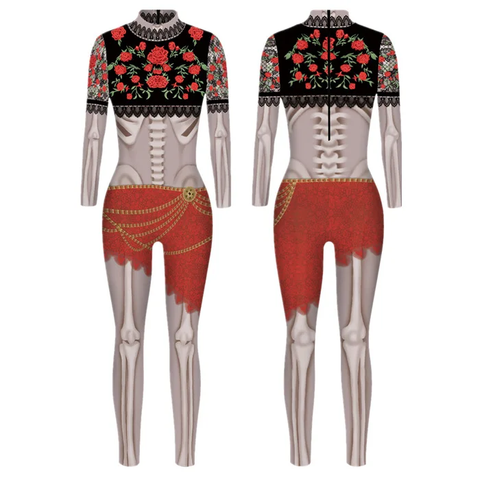 Robot Punk Bodysuit Sexy Women Cosplay Costumes Fancy Halloween Party Colorful Printing Skeleton Jumpsuit For Men
Robot Punk Bodysuit Sexy Women Cosplay Costumes Fancy Halloween Party Colorful Printing Skeleton Jumpsuit For Men
