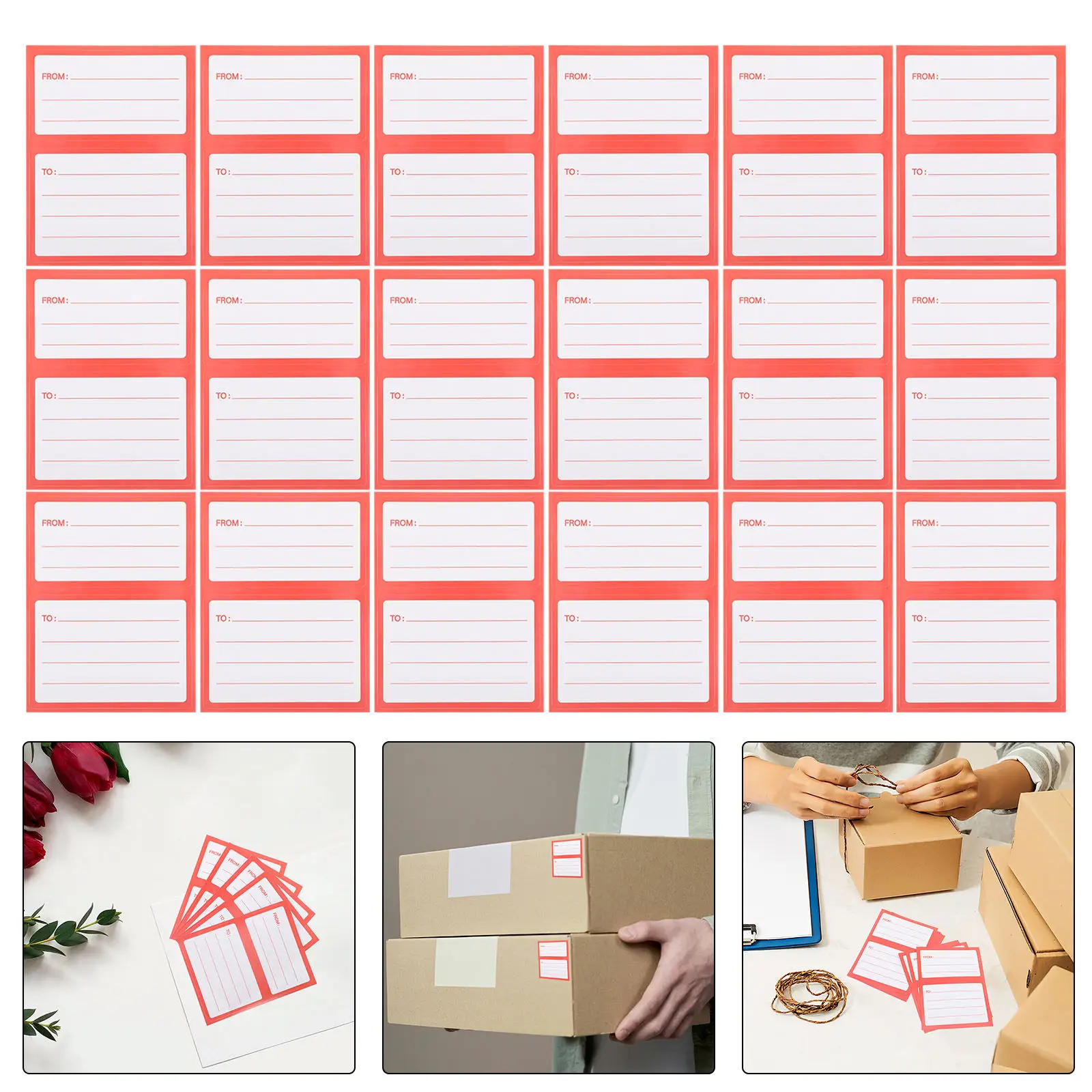 150Pcs Self-Adhesive Mailing Labels for Envelopes Packages Mailing Bags Clear to and from Separation Strong Adhesion Easy to
150Pcs Self-Adhesive Mailing Labels for Envelopes Packages Mailing Bags Clear to and from Separation Strong Adhesion Easy to