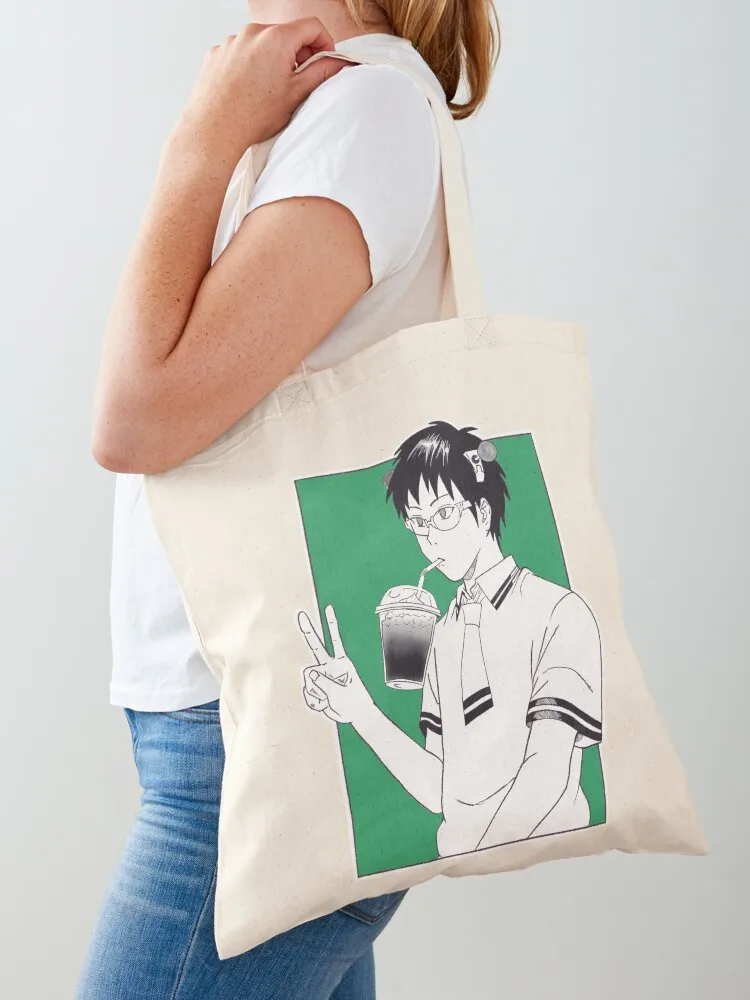 Saiki K Tote Bag tote bags aesthetic tote bag men's Women's shopping bag for beach
Saiki K Tote Bag tote bags aesthetic tote bag men's Women's shopping bag for beach