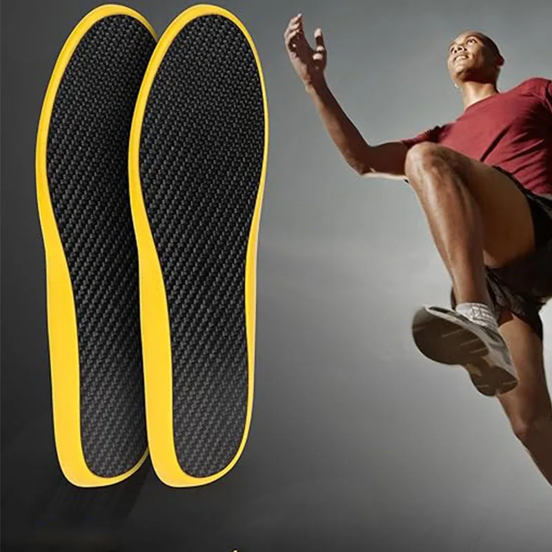 1 Pair Full Shoe Carbon Sole Carbon Fiber Performance Insoles Inserts for Sports Basketball Volleyball Running
1 Pair Full Shoe Carbon Sole Carbon Fiber Performance Insoles Inserts for Sports Basketball Volleyball Running