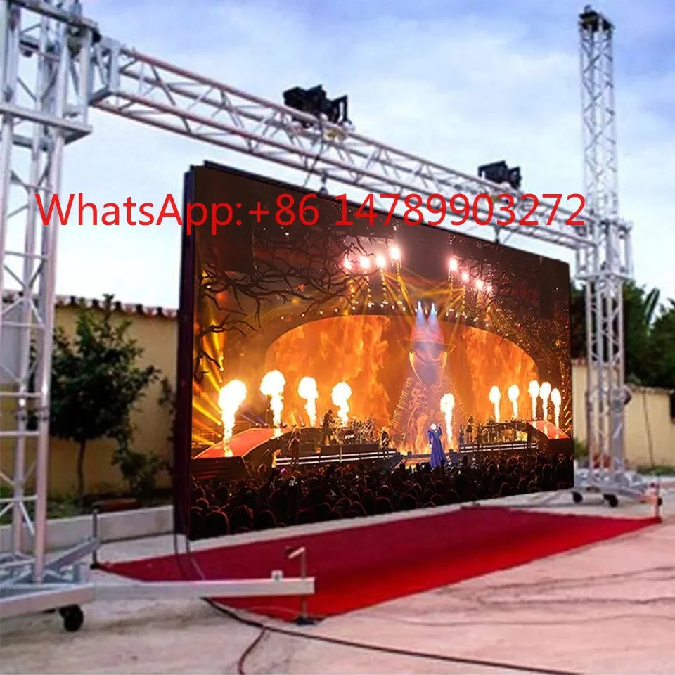 P2.91 P3.91 P4.81 Portable LED Cabinet Indoor Outdoor Rental Advertising Display Screen
P2.91 P3.91 P4.81 Portable LED Cabinet Indoor Outdoor Rental Advertising Display Screen