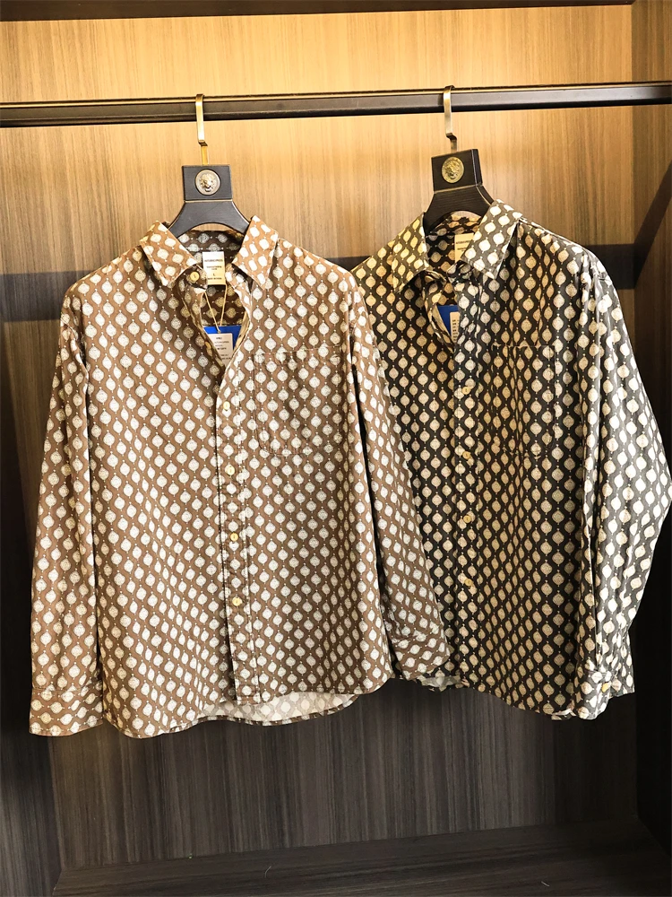 Loose Fit Long Sve Men's irt Spring 2025 Printed Design Cufflinks Casual Stand Fit Daily Wear Khaki Sle Busin Ca...
Loose Fit Long Sve Men's irt Spring 2025 Printed Design Cufflinks Casual Stand Fit Daily Wear Khaki Sle Busin Ca...