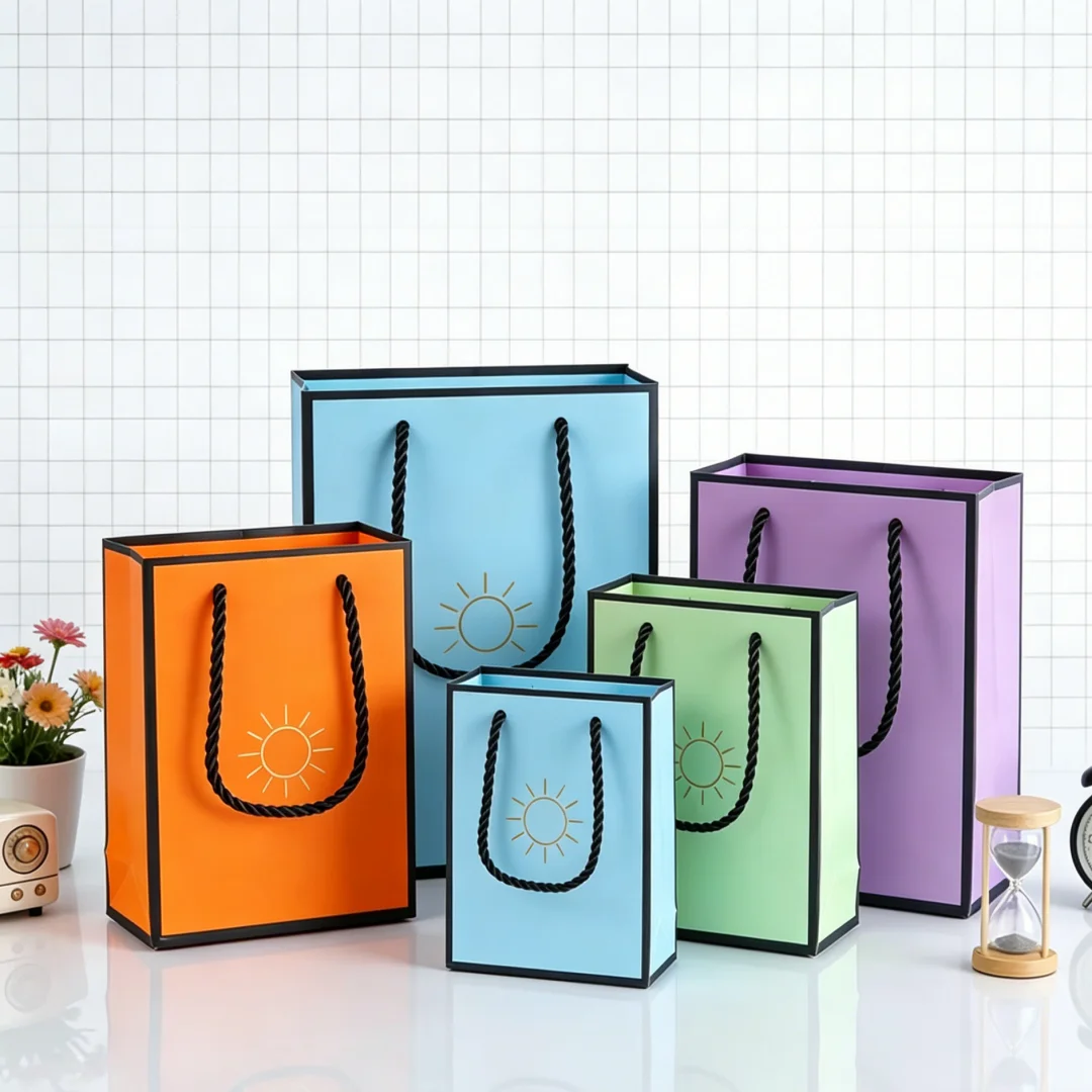 100Pcs Luxury Custom Paper Jewelry Tote Bags Kraft Retail Gift Bags for Clothing Shoes Rings Perfume Cosmetics Wedding Packaging
100Pcs Luxury Custom Paper Jewelry Tote Bags Kraft Retail Gift Bags for Clothing Shoes Rings Perfume Cosmetics Wedding Packaging