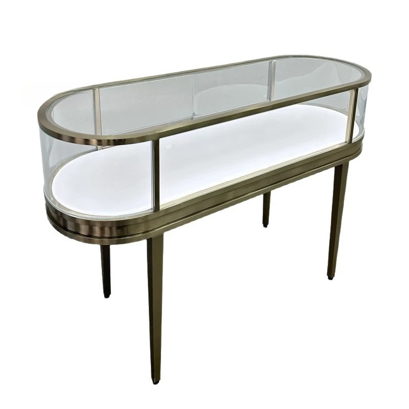 Stainless steel fingerprint-free titanium-plated jewelry cabinet display cabinet jewelry glasses
Stainless steel fingerprint-free titanium-plated jewelry cabinet display cabinet jewelry glasses