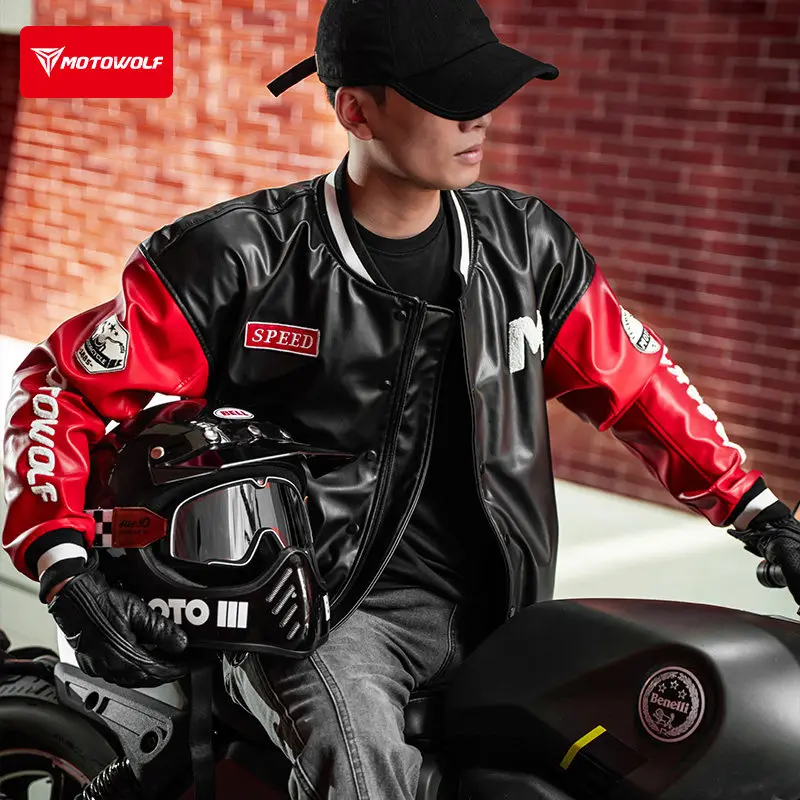 Motorcycle Racing Suit Four Seasons Commuter Motorcycle Leather Knight Cycling Suit Locomotive Top Jacket jaqueta moto
Motorcycle Racing Suit Four Seasons Commuter Motorcycle Leather Knight Cycling Suit Locomotive Top Jacket jaqueta moto