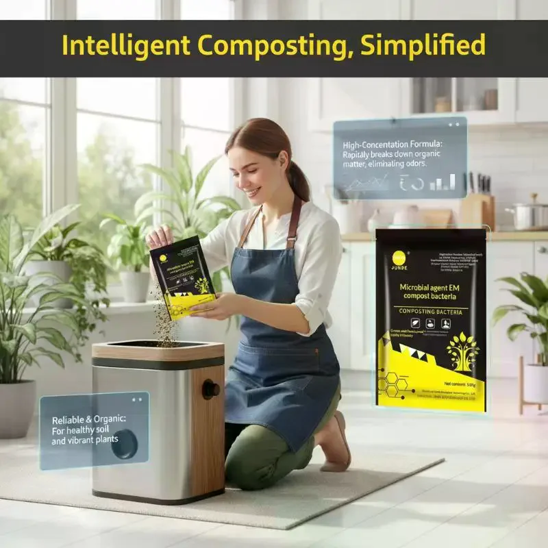 Premium Compost Bacteria Boosts Plant Root Growth Improves Crop Absorption Daily for Vegetable Fruit Herb Cultivation
Premium Compost Bacteria Boosts Plant Root Growth Improves Crop Absorption Daily for Vegetable Fruit Herb Cultivation