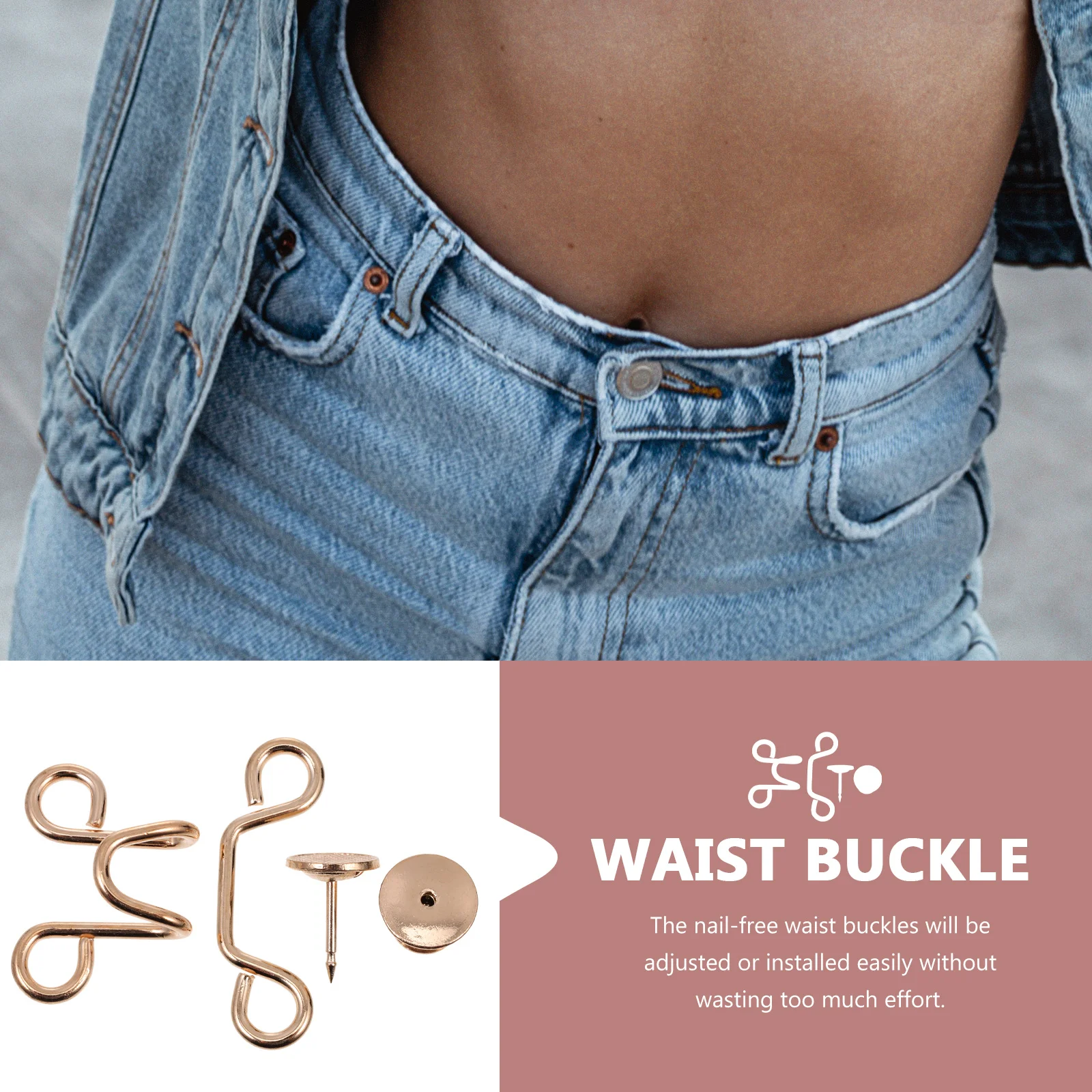 8 комплектов, регулируемая пряжка на талии, удлинитель пуговиц, съемная защелка для джинсов, брюк, регулировка талии, пряжки, узкие юбки, аксессуары
8 комплектов, регулируемая пряжка на талии, удлинитель пуговиц, съемная защелка для джинсов, брюк, регулировка талии, пряжки, узкие юбки, аксессуары