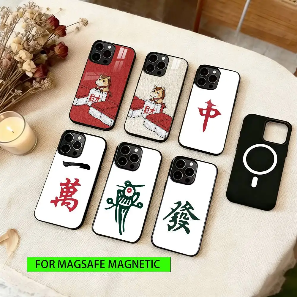 Mahjong Phone Case For iPhone17,16,15,14,13,12,11 Plus,Pro Magnetic with Magsafe Wireless Charging
Mahjong Phone Case For iPhone17,16,15,14,13,12,11 Plus,Pro Magnetic with Magsafe Wireless Charging