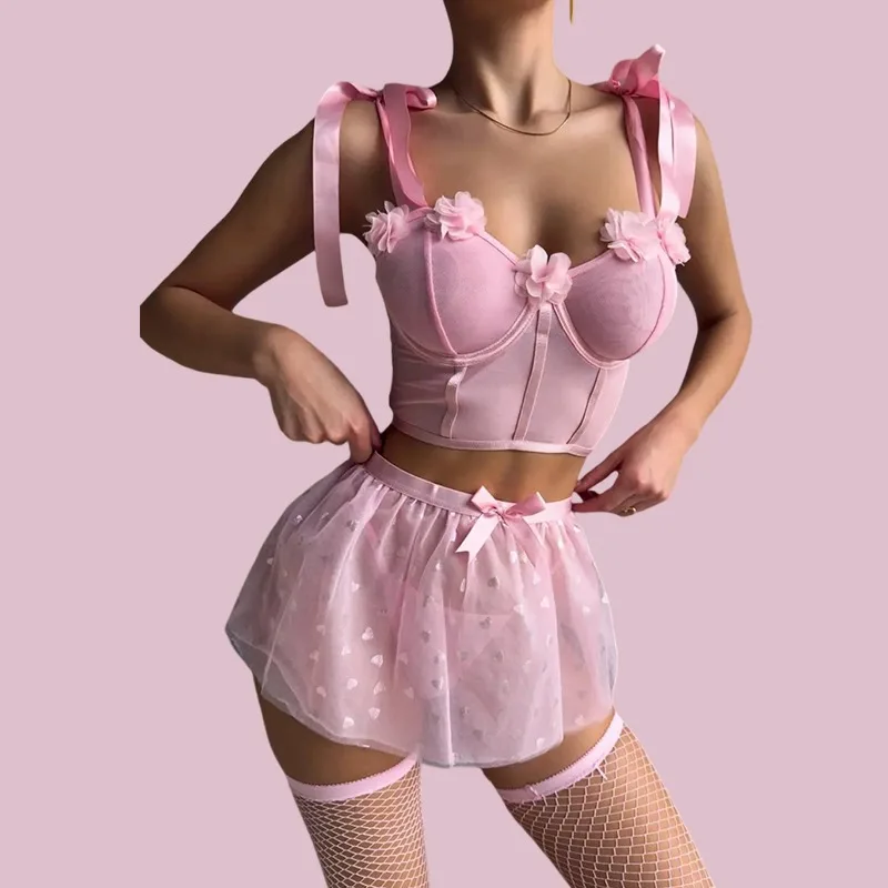 Toucheart Erotic Nightgown Sexy Lingerie Pure Desire See-through Mesh Hollow Slit Pajamas Women Romantic Intimate Sexy Lingerie
Toucheart Erotic Nightgown Sexy Lingerie Pure Desire See-through Mesh Hollow Slit Pajamas Women Romantic Intimate Sexy Lingerie