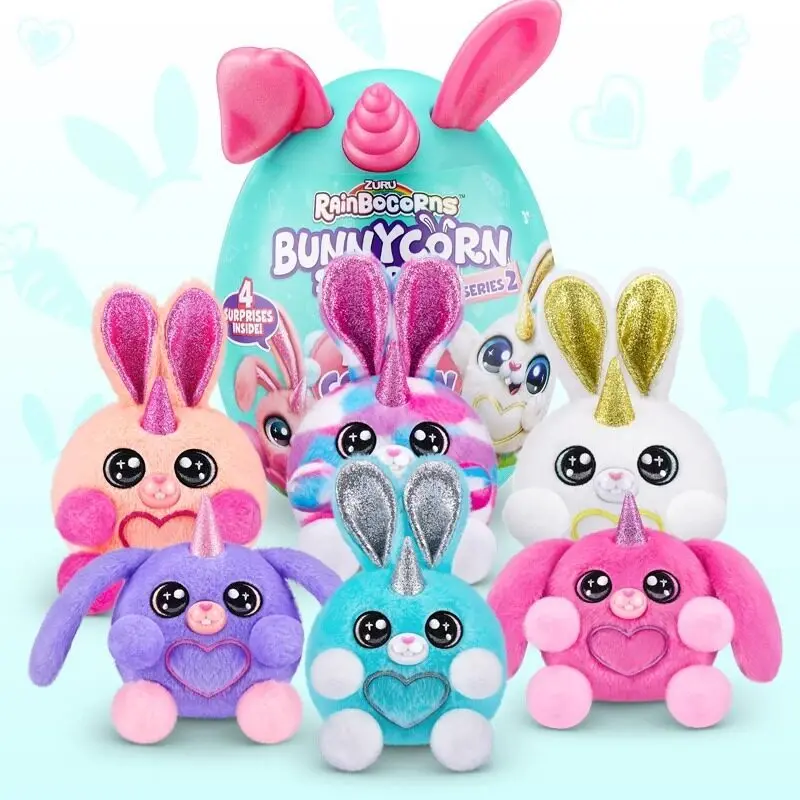 Zuru Rainbocorns Magic Egg Cute Bunny Series 2 Stuffed Bunnycorn Doll Blind Box Cute Collectible Surprise Egg Gift For Girls
Zuru Rainbocorns Magic Egg Cute Bunny Series 2 Stuffed Bunnycorn Doll Blind Box Cute Collectible Surprise Egg Gift For Girls