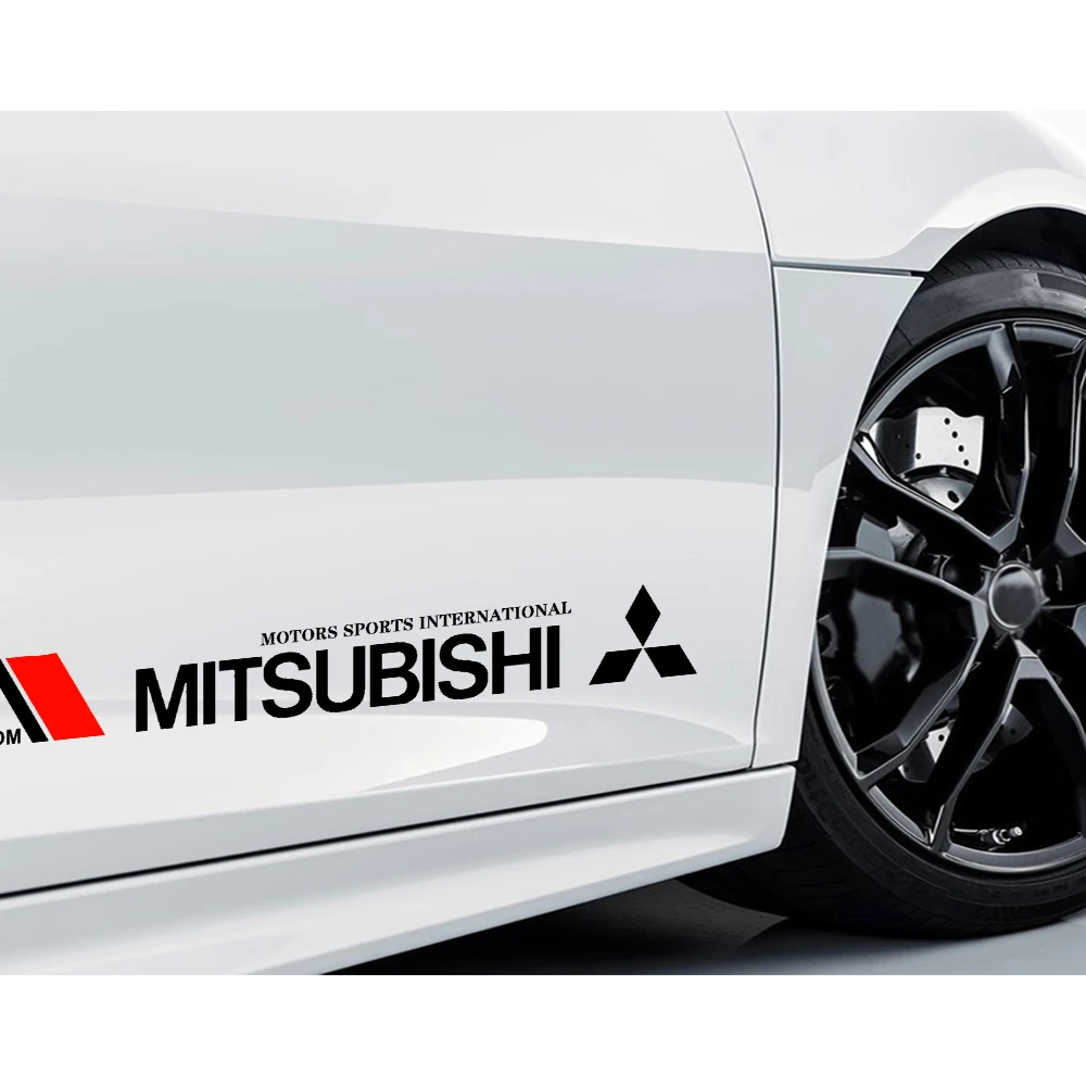For Mitsubishir Pajero 4 Asx Lance Outlander 3 Xl EX10 l200 X 2pcs Car body decoration stickers car door scratch blocking decals
For Mitsubishir Pajero 4 Asx Lance Outlander 3 Xl EX10 l200 X 2pcs Car body decoration stickers car door scratch blocking decals