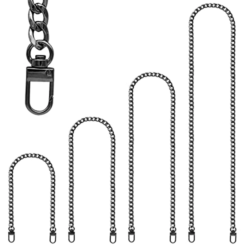4 Pieces Different Sizes Iron Replacement Flat Chains Metal Chain Strap For DIY Purse Handbag Bag Clutch
4 Pieces Different Sizes Iron Replacement Flat Chains Metal Chain Strap For DIY Purse Handbag Bag Clutch