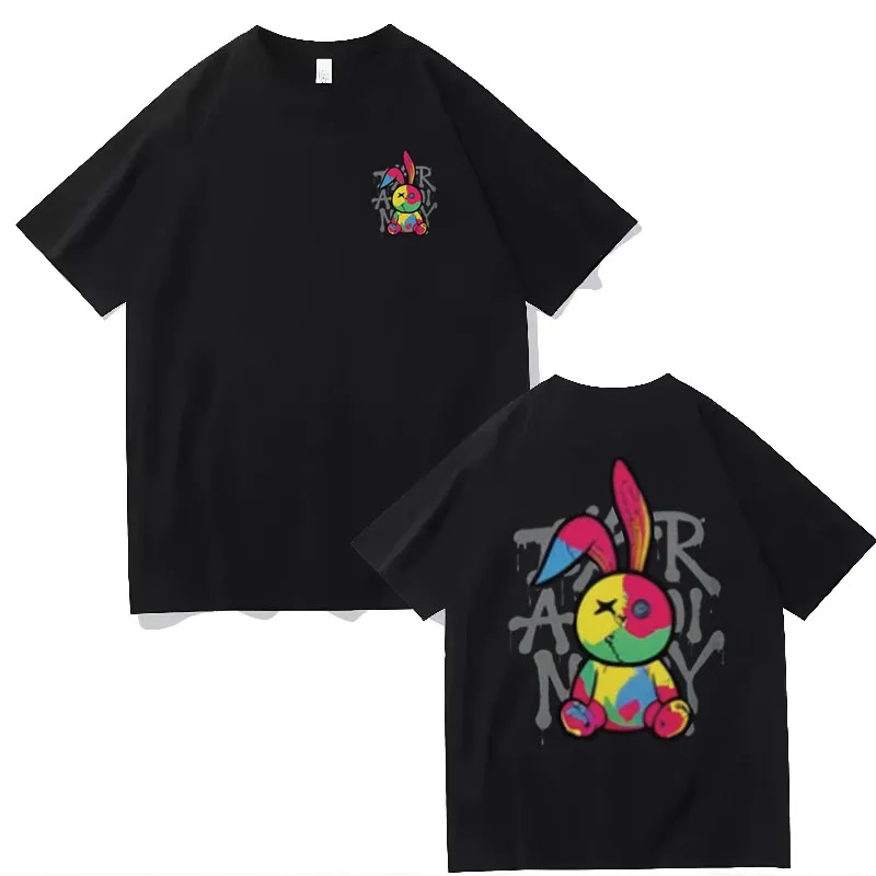 Camiseta Foda Rabbit Graphic Print T-shirt Estilo Streetwear Hiphop Style Unisex Couple Set Summer Cotton Tee 2025
Camiseta Foda Rabbit Graphic Print T-shirt Estilo Streetwear Hiphop Style Unisex Couple Set Summer Cotton Tee 2025
