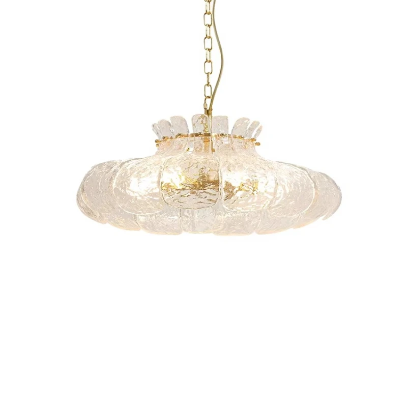 Bedroom chandelier American retro dining room living room bar aisle ice-melted glass lamp
Bedroom chandelier American retro dining room living room bar aisle ice-melted glass lamp