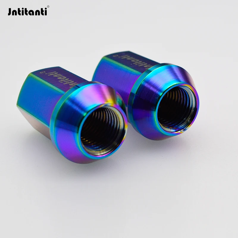 Jntitanti customized Gr.5 titanium wheel nut hub lug nutM14*1.5/1.25*35/45mm for Jeep, Land rover,Tesla, Cherokee,Jaguar,VW,AUDI
Jntitanti customized Gr.5 titanium wheel nut hub lug nutM14*1.5/1.25*35/45mm for Jeep, Land rover,Tesla, Cherokee,Jaguar,VW,AUDI