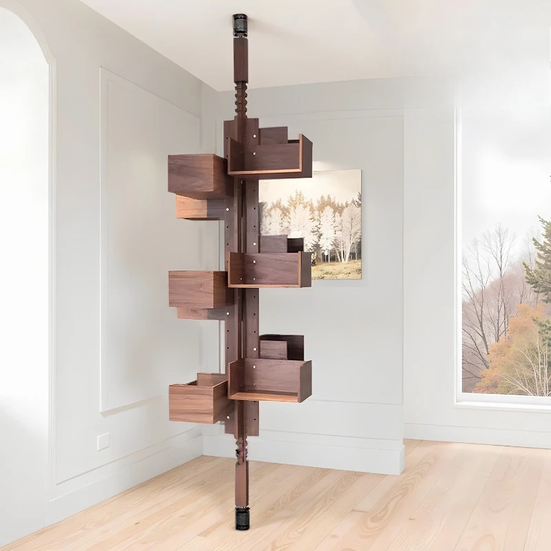 Rotating bookshelf Solid wood indomitable Italian 360-degree personalized decorative shelf
Rotating bookshelf Solid wood indomitable Italian 360-degree personalized decorative shelf