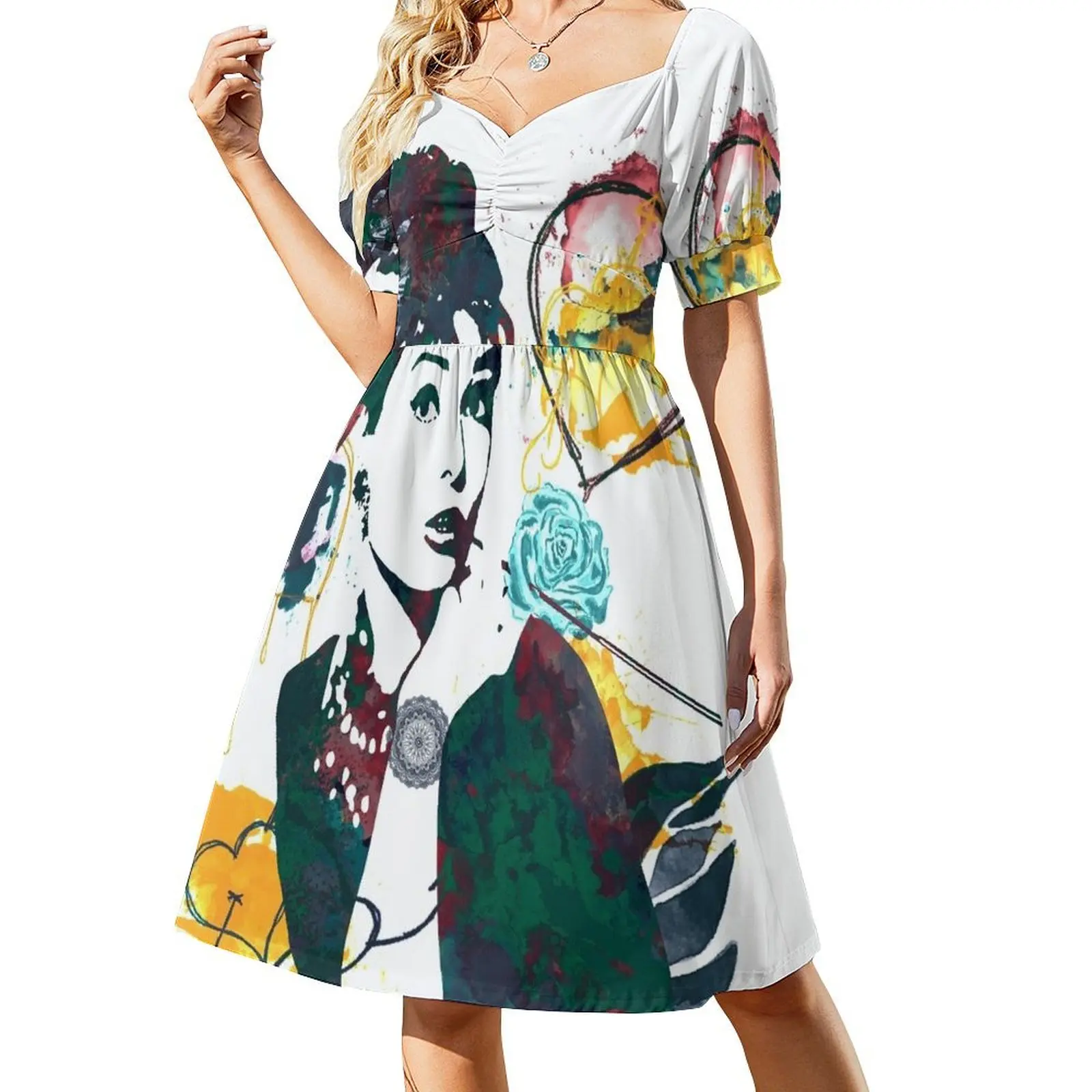 Audrey Hepburn nature colours Short Sleeved Dress women's luxury party dress ladies dresses for women 2025 elegant dress
Audrey Hepburn nature colours Short Sleeved Dress women's luxury party dress ladies dresses for women 2025 elegant dress