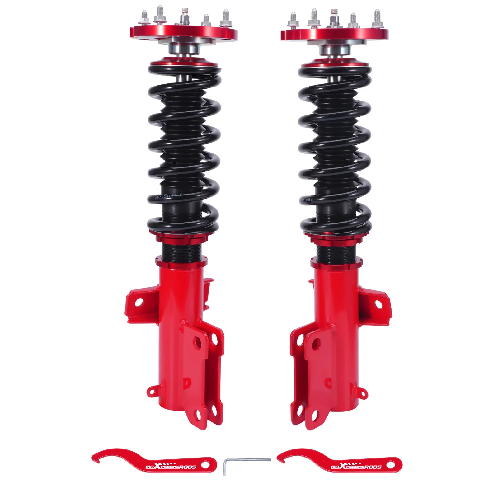 MaXpeedingrods Front Coilovers Lowering Kit for Mustang 05-14 Adjustable Damping
MaXpeedingrods Front Coilovers Lowering Kit for Mustang 05-14 Adjustable Damping