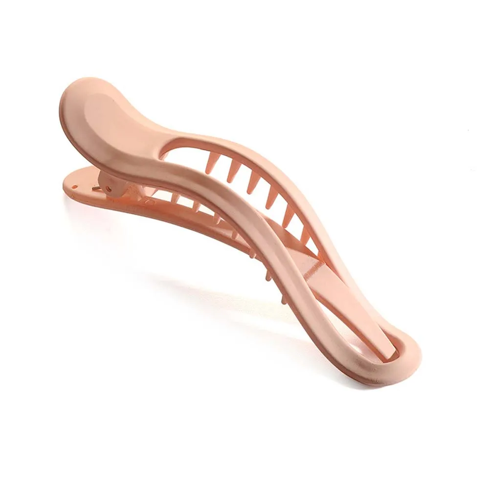 Large Elegant Women Girls Seamless Candy Color Duckbill Clip Hair Claw Plastic Face Wash Hairpin
Large Elegant Women Girls Seamless Candy Color Duckbill Clip Hair Claw Plastic Face Wash Hairpin
