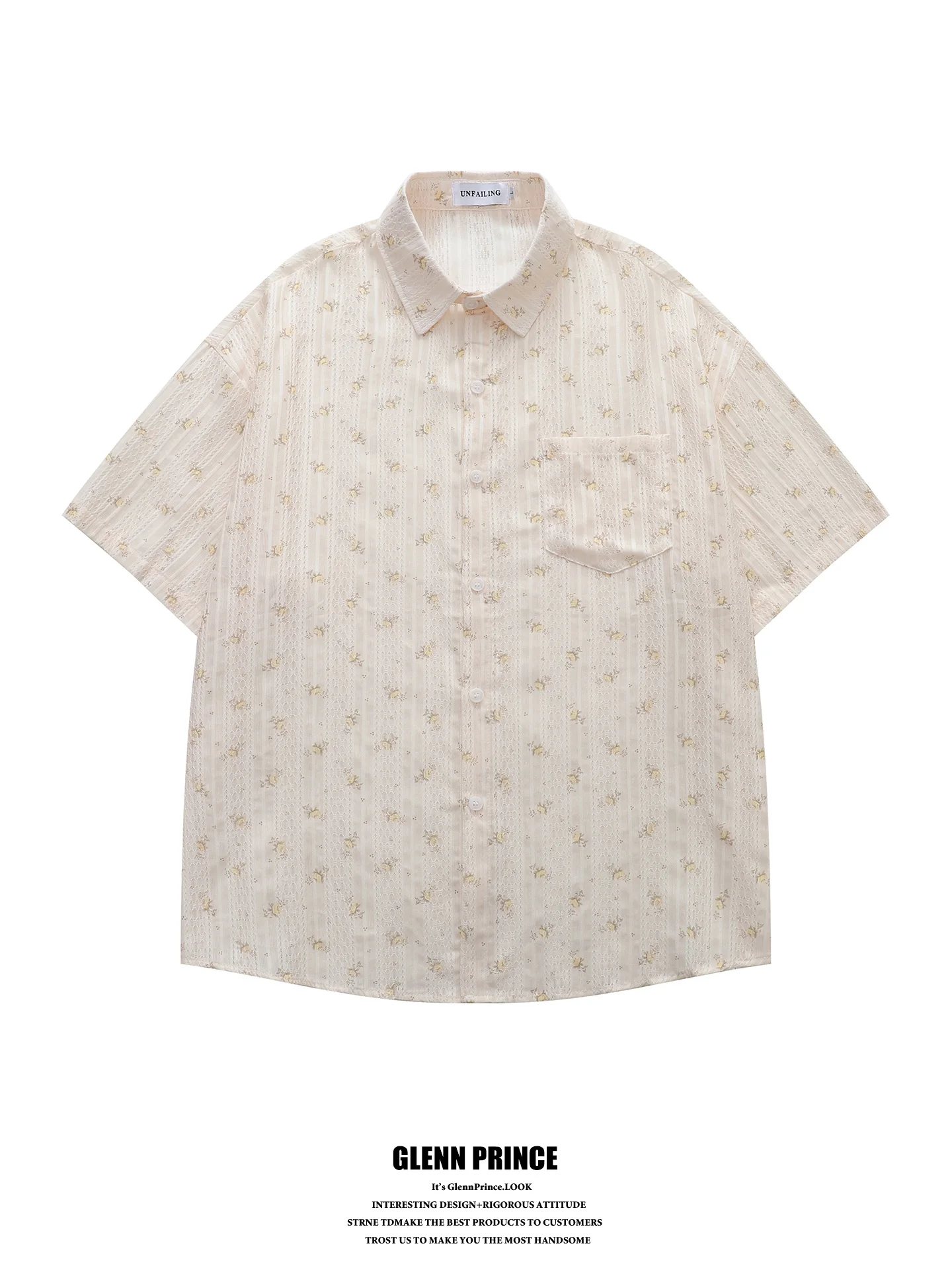GPstudio Japanese Style Summer Shirt Men's Lightweight Breathable Loose Floral Print Short Sleeve Beach Casual Fashion
GPstudio Japanese Style Summer Shirt Men's Lightweight Breathable Loose Floral Print Short Sleeve Beach Casual Fashion