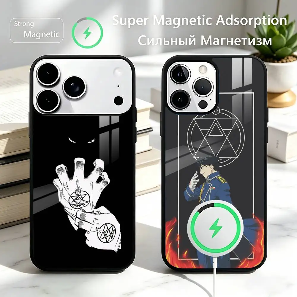 Roy mustang Fullmetal A-Alchemist Phone Case For iPhone17,16,15,14,13,12,11 Plus,Pro Compatible with magnetic wireless charging
Roy mustang Fullmetal A-Alchemist Phone Case For iPhone17,16,15,14,13,12,11 Plus,Pro Compatible with magnetic wireless charging