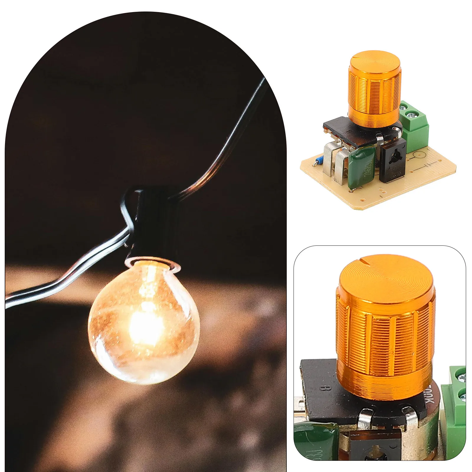 3pcs 150W Dimmer Switch Adjustable Brightness Heating Wire Regulator Multi-Use Electric Bulb Control Lighting Accessory
3pcs 150W Dimmer Switch Adjustable Brightness Heating Wire Regulator Multi-Use Electric Bulb Control Lighting Accessory