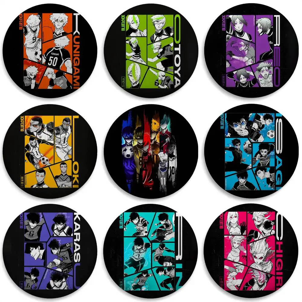 Japan Anime B-BLUE LOCK Badges Round Exquisite Badge Brooches Creative Pins For Clothes Hat Backpack Gift Accessories
Japan Anime B-BLUE LOCK Badges Round Exquisite Badge Brooches Creative Pins For Clothes Hat Backpack Gift Accessories