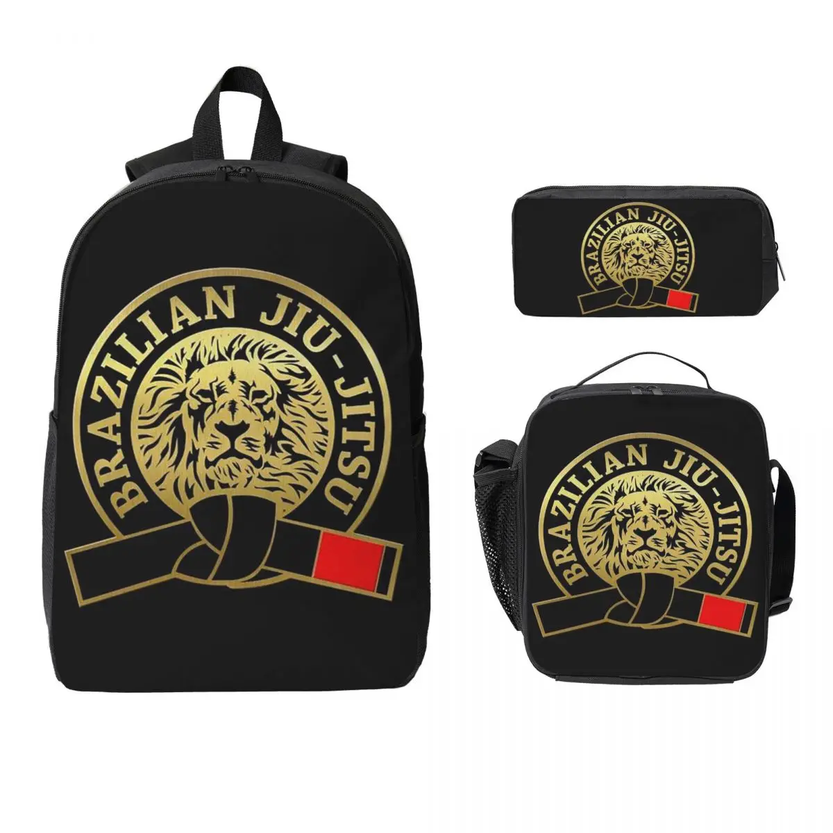 Jiu-Jitsu Warrior Japanese Bjj Gi And Black Belt Backpack BookBag School Bag Shoulder Bags 3ps Insulated Lunch Bag Pencil Case
Jiu-Jitsu Warrior Japanese Bjj Gi And Black Belt Backpack BookBag School Bag Shoulder Bags 3ps Insulated Lunch Bag Pencil Case