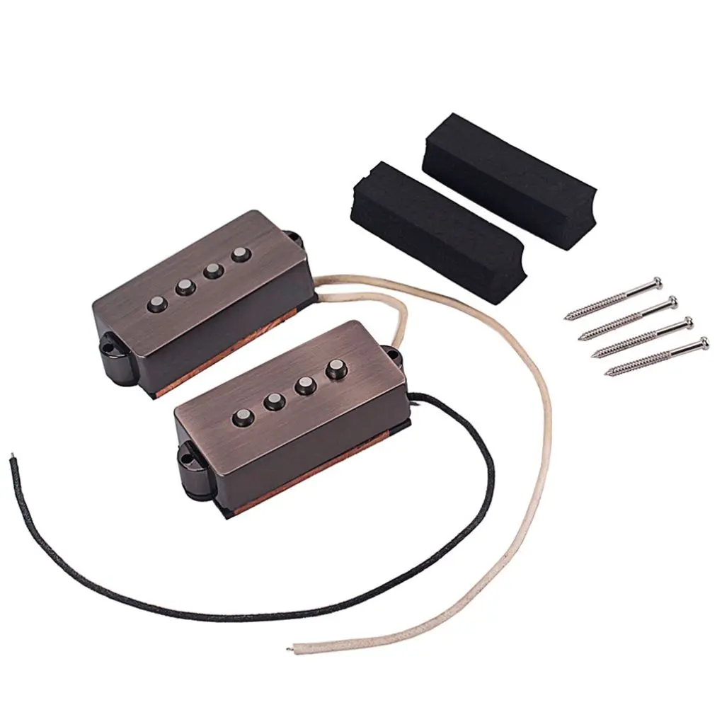 2 Pieces P-Bass Pickups Instrument Replacement Parts Maintenance Kit
2 Pieces P-Bass Pickups Instrument Replacement Parts Maintenance Kit