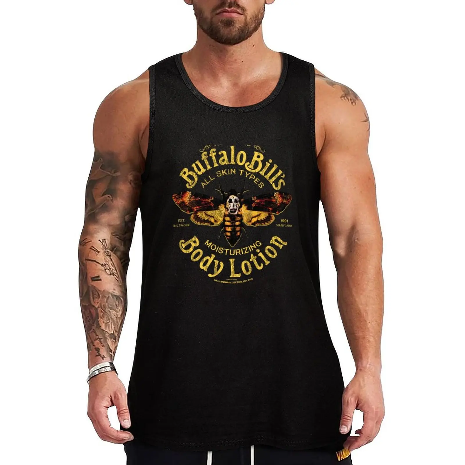 Buffalo Bill's Mositurizing Body Lotion Silence Of The Lambs Tank Top gym t-shirts man t-shirts for Men's gym anime top
Buffalo Bill's Mositurizing Body Lotion Silence Of The Lambs Tank Top gym t-shirts man t-shirts for Men's gym anime top