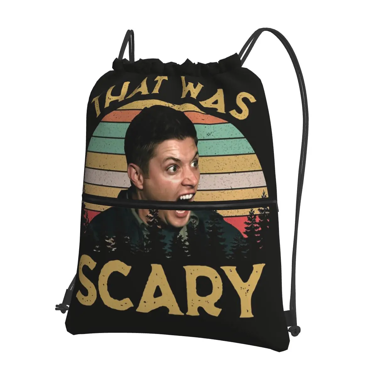 Рюкзаки Jensen Ackles Dean Winchester Supernatural That Was Scary, повседневные сумки на шнурке, спортивные сумки, сумки для книг для мужчин и женщин
Рюкзаки Jensen Ackles Dean Winchester Supernatural That Was Scary, повседневные сумки на шнурке, спортивные сумки, сумки для книг для мужчин и женщин