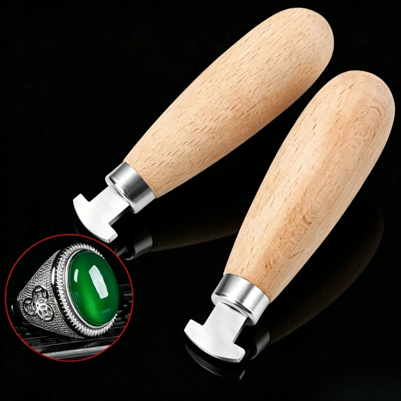 Bezel Prong Setting Pusher Tool for Jewelry Edge Burnishing Scraper - High Precision Professional Durable Goldsmith Hand Tool
Bezel Prong Setting Pusher Tool for Jewelry Edge Burnishing Scraper - High Precision Professional Durable Goldsmith Hand Tool