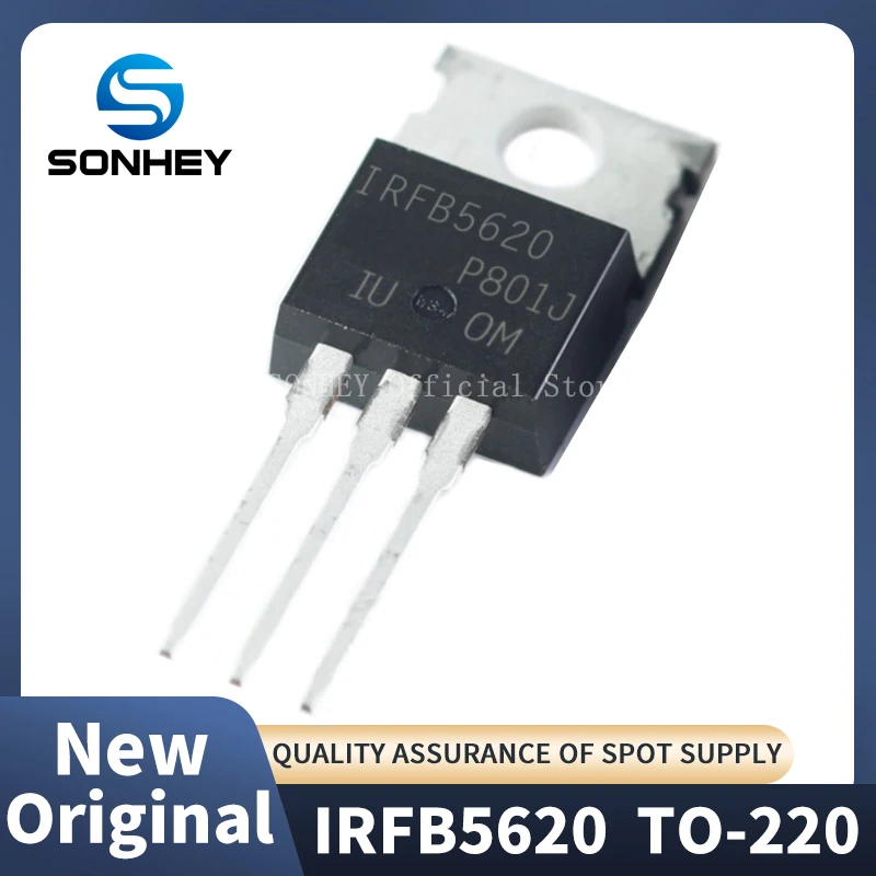 (10Pcs/Lot) 100% new imported original IRFB5620 IRFB5620PBF TO-220 MOS tube field effect transistor 25A 200V
(10Pcs/Lot) 100% new imported original IRFB5620 IRFB5620PBF TO-220 MOS tube field effect transistor 25A 200V