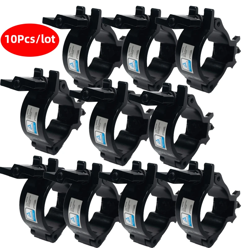 10Pcs/Lots Durable TUV Aluminum Alloy Clamp 100KG 48-52MM Bracket Stage Lighting Hook Light Clamp Holder Truss Quick Lock
10Pcs/Lots Durable TUV Aluminum Alloy Clamp 100KG 48-52MM Bracket Stage Lighting Hook Light Clamp Holder Truss Quick Lock