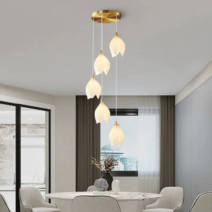 Nordic Custom Magnolia Petal Elegant Chandelier Modern Luxury Ceramic LED Fandelier Pendant & Ceiling Lamp
Nordic Custom Magnolia Petal Elegant Chandelier Modern Luxury Ceramic LED Fandelier Pendant & Ceiling Lamp