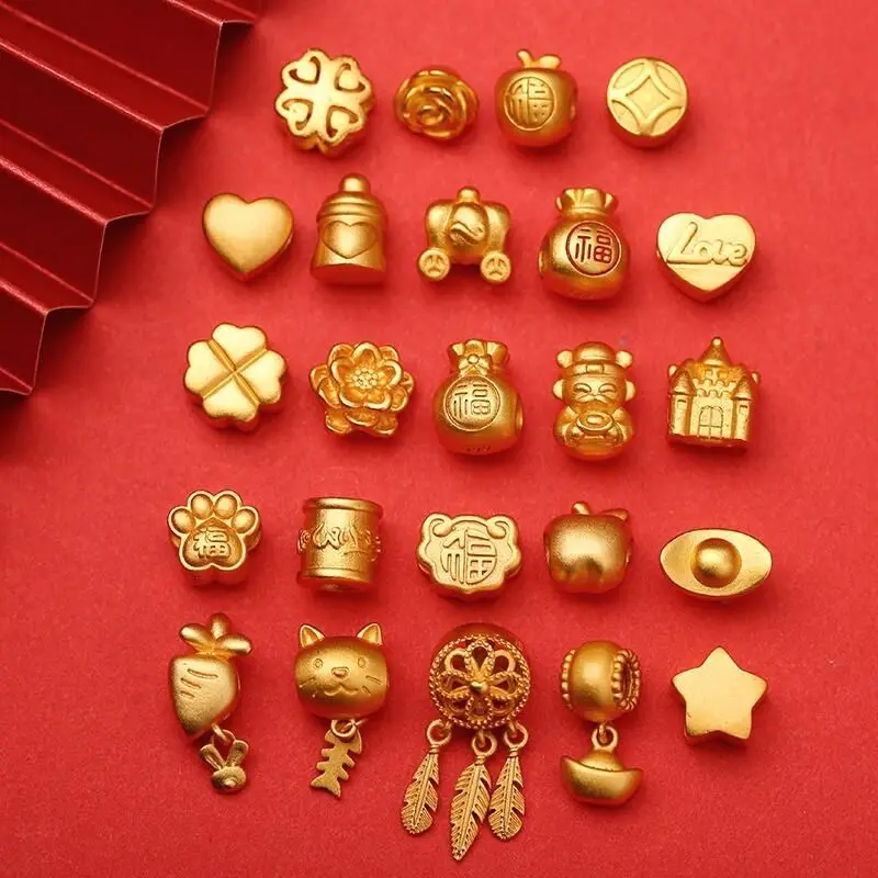 Shajin Small Accessories Bracelet Necklace DIY Accessories Lucky Beads Dreamcatcher Ruyi Lucky Bag Ancient Method Gold Plated
Shajin Small Accessories Bracelet Necklace DIY Accessories Lucky Beads Dreamcatcher Ruyi Lucky Bag Ancient Method Gold Plated