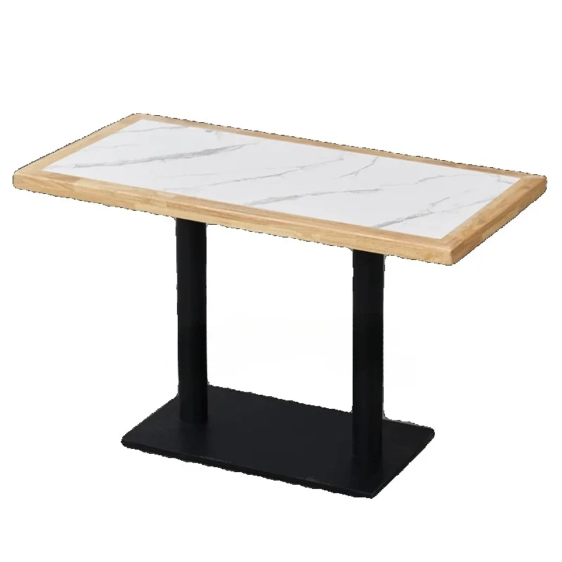 Hotel Fast Food Table And Chair Restaurant Snack Catering Commercial Rectangular Table Noodle House Milk Tea Shop Solid Wood Sma
Hotel Fast Food Table And Chair Restaurant Snack Catering Commercial Rectangular Table Noodle House Milk Tea Shop Solid Wood Sma