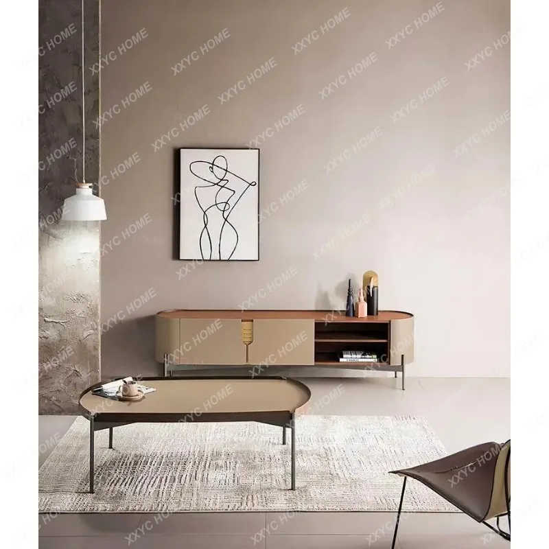 JYAX65 Light Luxury Saddle Leather TV Cabinet New Living Room Floor Cabinet Modern Simple High-end Furniture
JYAX65 Light Luxury Saddle Leather TV Cabinet New Living Room Floor Cabinet Modern Simple High-end Furniture