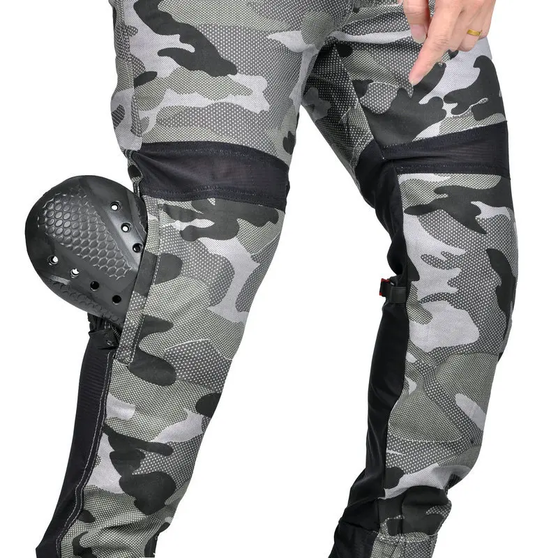 2026 Fashion Camouflage Summer Airflow Mesh Motorcycle Riding Leggings Anti-Fall Silicone Protective Gear Biker Pants
2026 Fashion Camouflage Summer Airflow Mesh Motorcycle Riding Leggings Anti-Fall Silicone Protective Gear Biker Pants